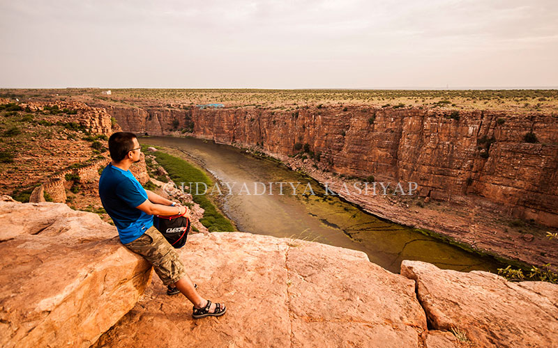 Pennar River south rim
