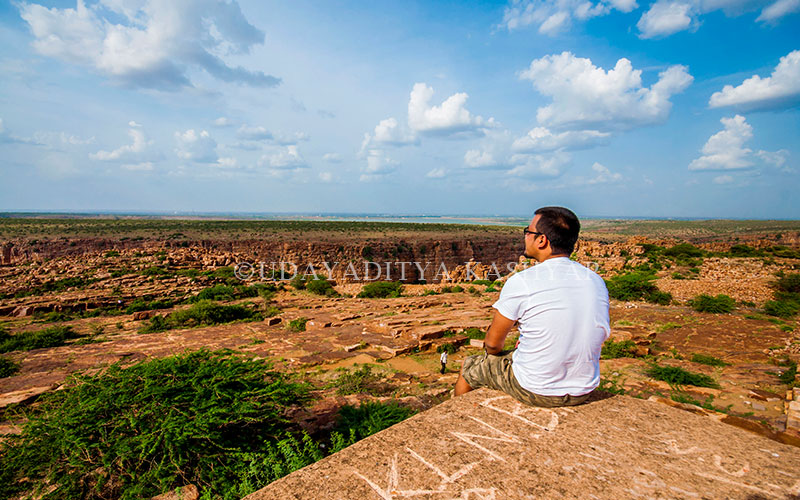 Relaxing at Gandikota