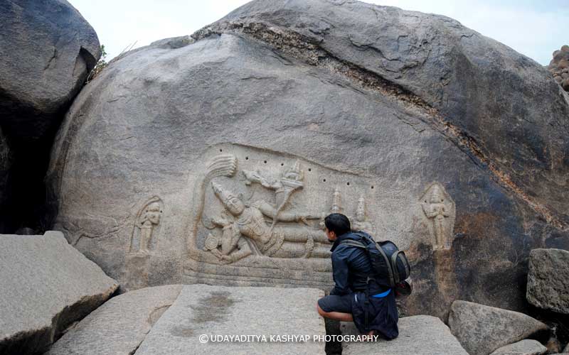 Vishnu rock art